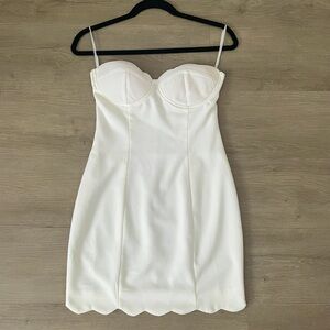 Tiger Mist white white mini dress